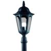 Elstead Parish PR6 Black Garden Midi Lamp Post